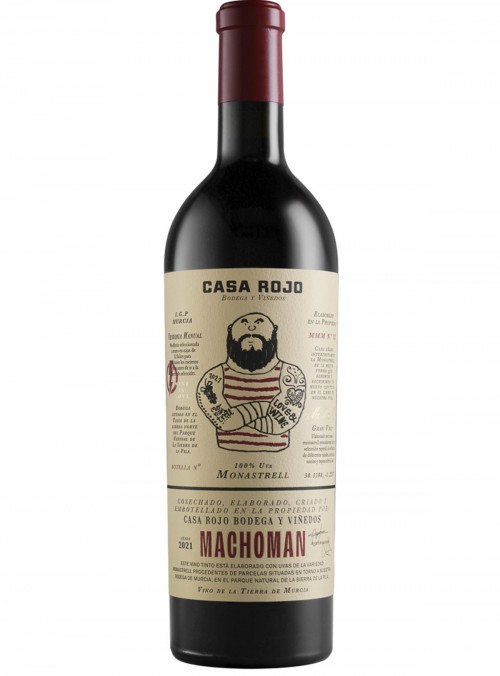 MMM Macho Man Monastrell IGP Vino de la Tierra de Murcia