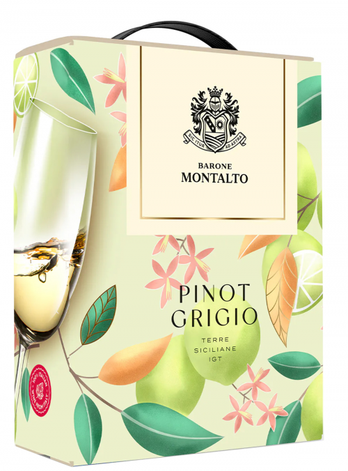 Pinot Grigio Wine Box Terre Siciliane IGT