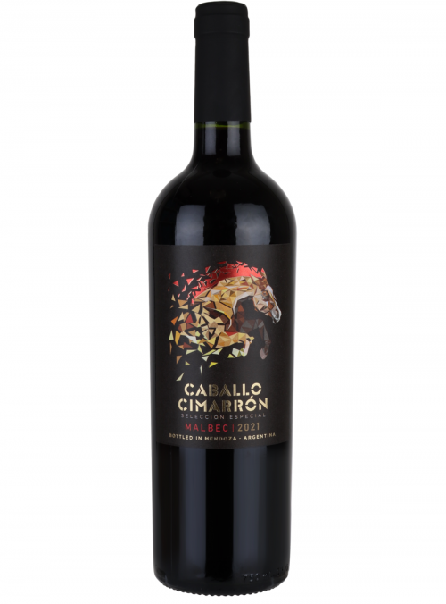 Caballo Cimarron Vino Argentino Bebida Nacional 