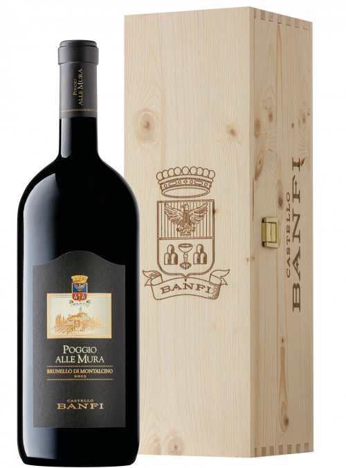 Magnum Poggio alle Mura Brunello di Montalcino DOCG in cassa legno 