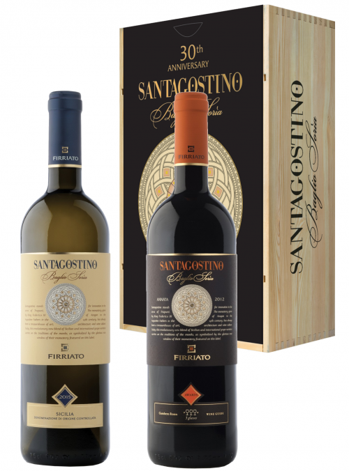 Santagostino Bianco e Santagostino Rosso in cassa legno 