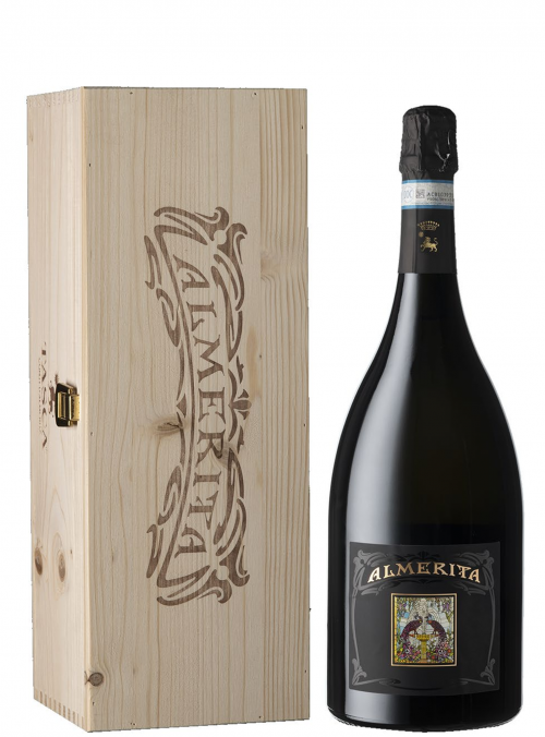 Almerita Brut Magnum in Cassa Legno