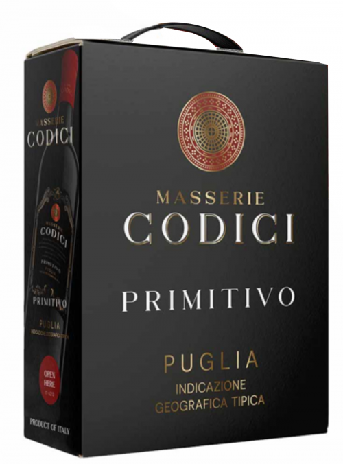 Codici Primitivo Wine Box Puglia Igt